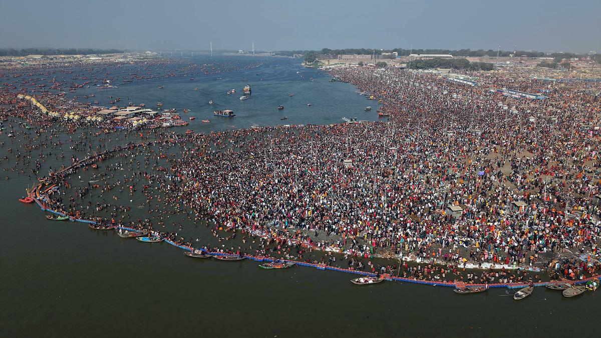 The Hindu Maha Kumbh technology coverage